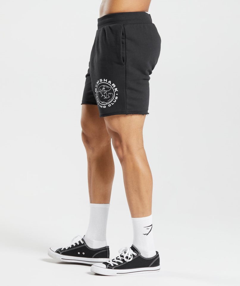 Men's Gymshark Legacy Shorts Black | NZ 3SQNHK